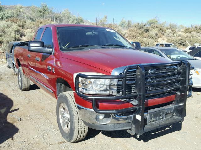 1D7KS28C47J509600 - 2007 DODGE RAM 2500 S BURGUNDY photo 1