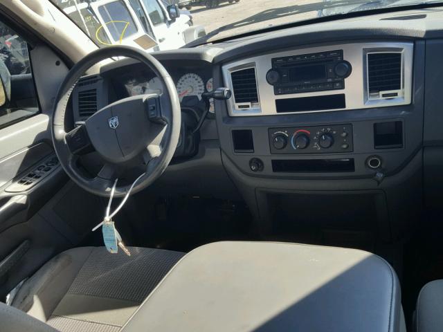 1D7KS28C47J509600 - 2007 DODGE RAM 2500 S BURGUNDY photo 9