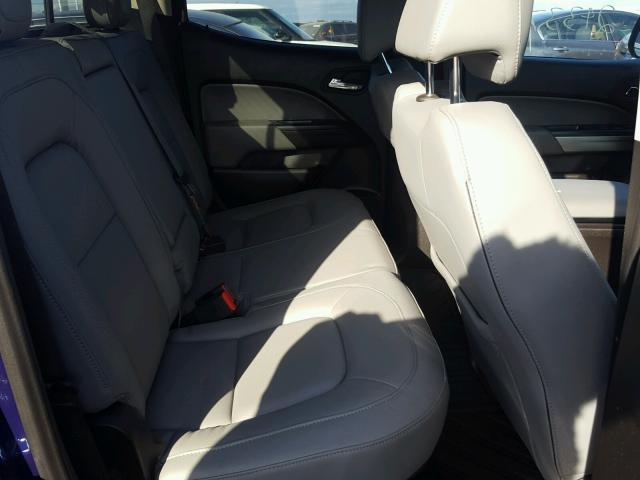 1GCGSCE32G1167669 - 2016 CHEVROLET COLORADO L BLUE photo 6