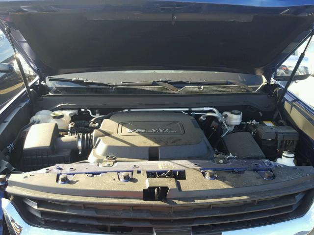 1GCGSCE32G1167669 - 2016 CHEVROLET COLORADO L BLUE photo 7