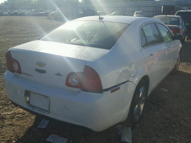1G1ZC5EB4AF303165 - 2010 CHEVROLET MALIBU 1LT WHITE photo 4