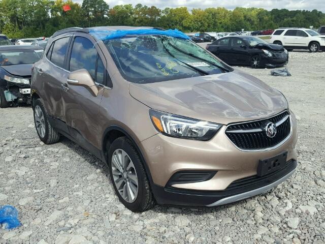 KL4CJASB1JB558678 - 2018 BUICK ENCORE PRE BROWN photo 1