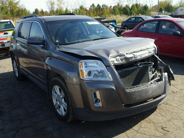 2CTFLTECXB6337943 - 2011 GMC TERRAIN SL BROWN photo 1