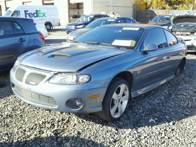 6G2VX12U36L812656 - 2006 PONTIAC GTO BLUE photo 2