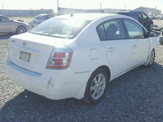 3N1AB61E29L611338 - 2009 NISSAN SENTRA 2.0 WHITE photo 4