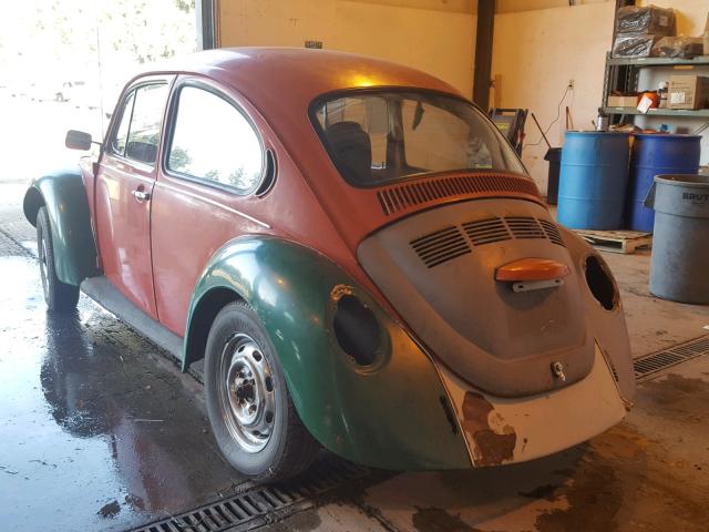 1332410104 - 1973 VOLKSWAGEN BEETLE RED photo 3