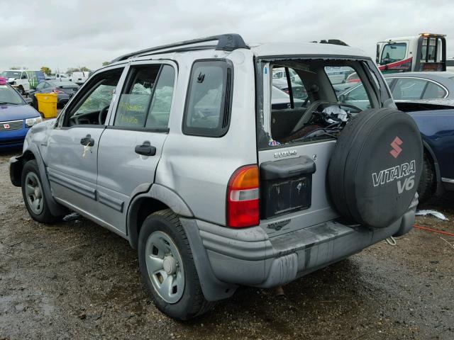 2S3TE62V146100567 - 2004 SUZUKI VITARA SILVER photo 3