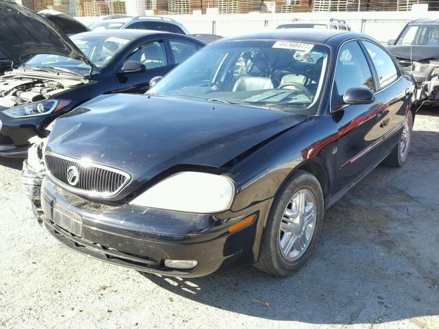 1MEHM55S02G655296 - 2002 MERCURY SABLE BLACK photo 2