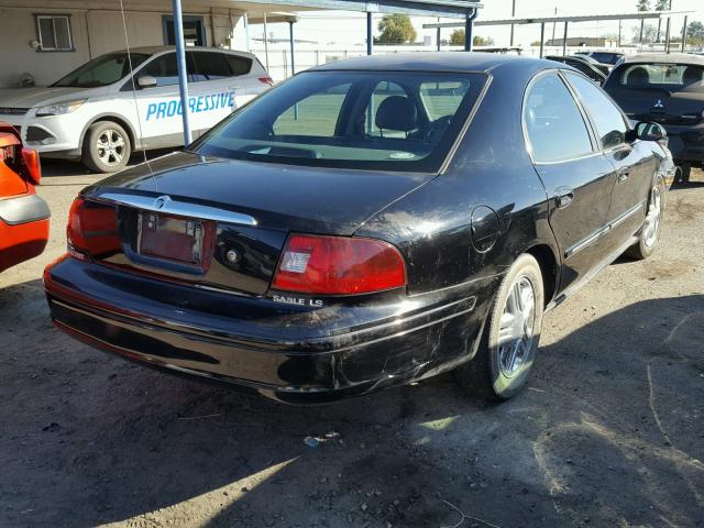 1MEHM55S02G655296 - 2002 MERCURY SABLE BLACK photo 4