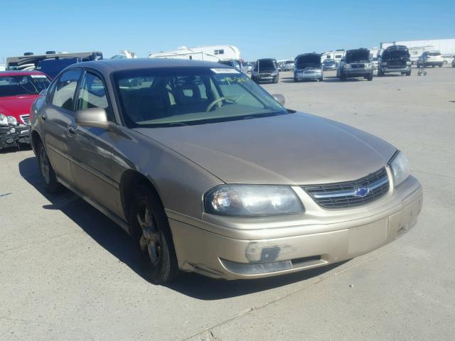 2G1WH52K959383361 - 2005 CHEVROLET IMPALA GOLD photo 1