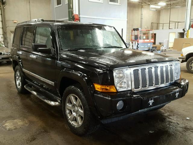 1J8HG58PX7C520592 - 2007 JEEP COMMANDER შავი ფოტო 1