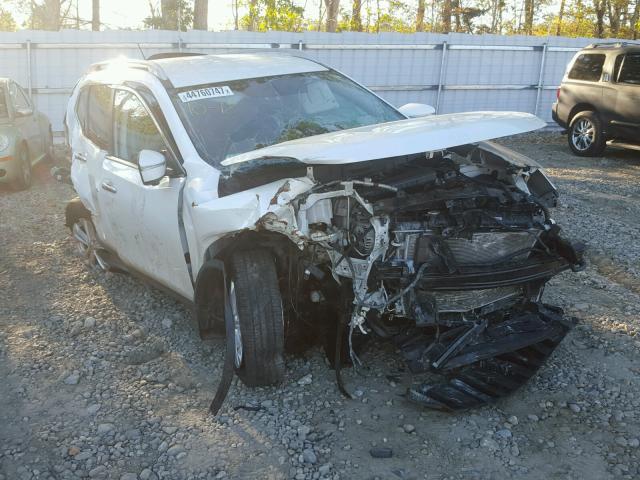 5N1AT2MV7FC850370 - 2015 NISSAN ROGUE S WHITE photo 1