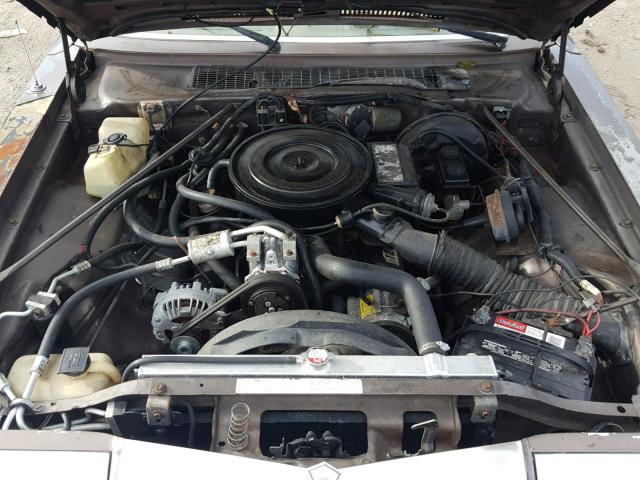 1C3BF66P2HX709907 - 1987 CHRYSLER FIFTH AVEN 棕色 照片 7