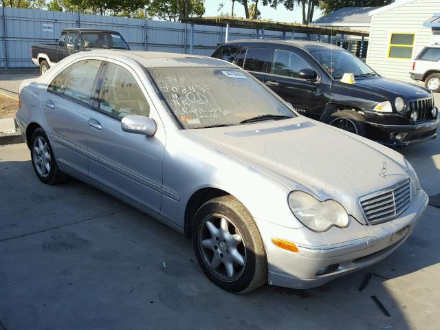 WDBRF64J91F024838 - 2001 MERCEDES-BENZ C 320 SILVER photo 1