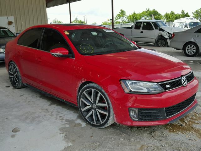 3VW5A7AJXDM389426 - 2013 VOLKSWAGEN JETTA GLI RED photo 1