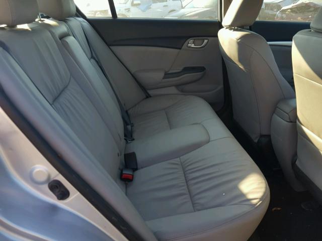19XFB2F93EE048323 - 2014 HONDA CIVIC EXL 银色 照片 6