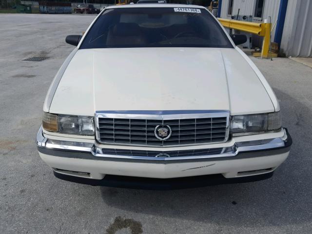 1G6EL13B9NU602723 - 1992 CADILLAC ELDORADO WHITE photo 9