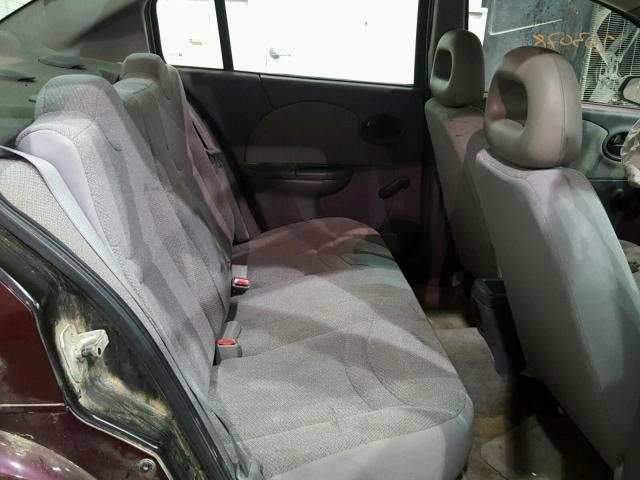 1G8AF52F63Z147273 - 2003 SATURN ION LEVEL MAROON photo 6