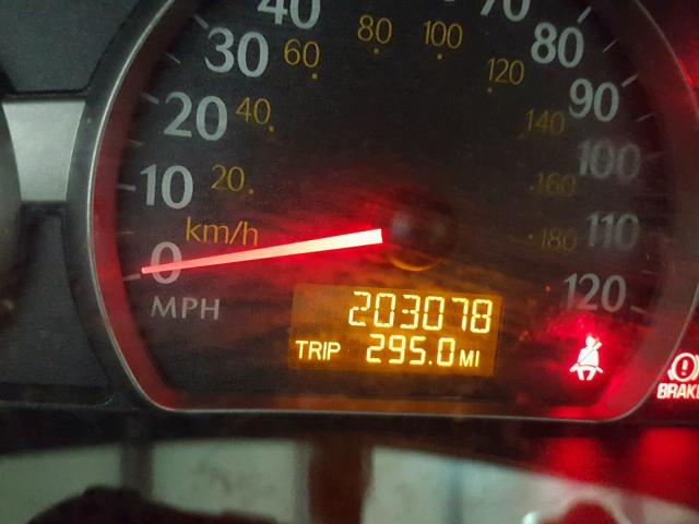 1G8AF52F63Z147273 - 2003 SATURN ION LEVEL MAROON photo 8