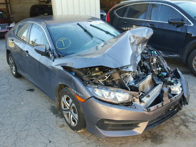 19XFC2F52GE060833 - 2016 HONDA CIVIC LX CHARCOAL photo 1