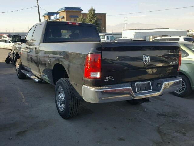 3C6TD5HT7CG142432 - 2012 DODGE RAM 2500 S BLACK photo 3