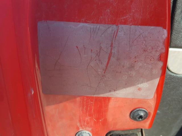 3GNCA13D18S659571 - 2008 CHEVROLET HHR LS RED photo 10