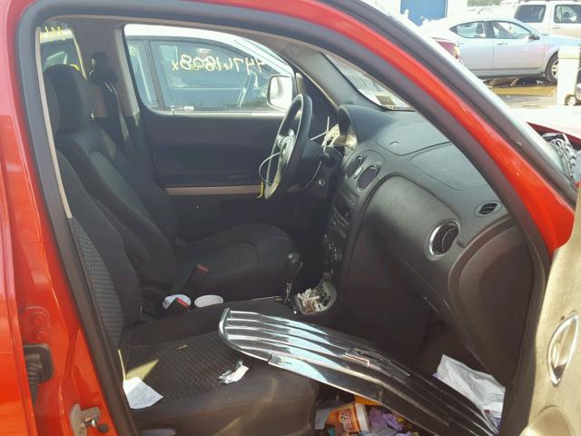 3GNCA13D18S659571 - 2008 CHEVROLET HHR LS RED photo 5