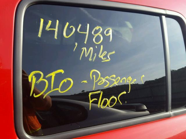 3GNCA13D18S659571 - 2008 CHEVROLET HHR LS RED photo 9