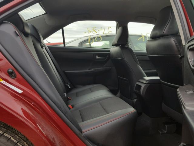 4T1BF1FK7GU522743 - 2016 TOYOTA CAMRY LE 红色 照片 6