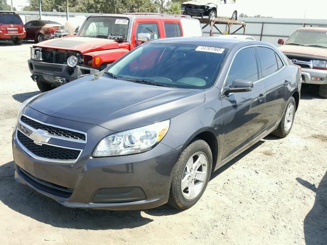 1G11C5SA4DF279558 - 2013 CHEVROLET MALIBU 1LT CHARCOAL photo 2