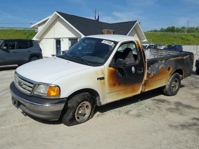 2FTRF17224CA73937 - 2004 FORD F-150 HERI WHITE photo 2