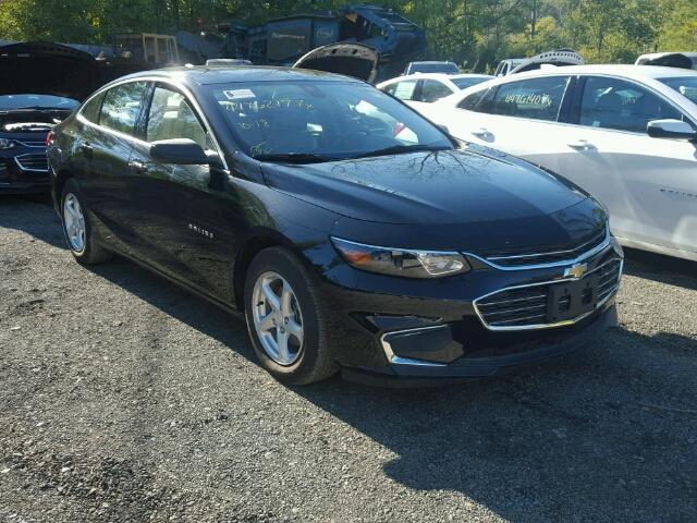 1G1ZB5ST0HF115169 - 2017 CHEVROLET MALIBU LS BLACK photo 1