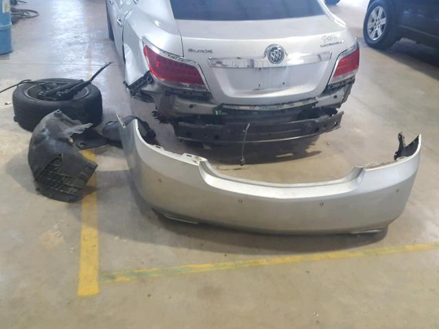 1G4GD5E35CF122031 - 2012 BUICK LACROSSE P SILVER photo 9