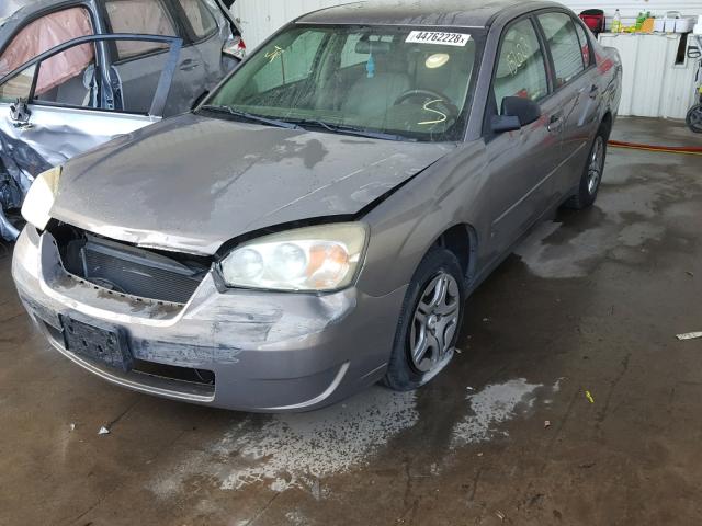 1G1ZS57FX7F269647 - 2007 CHEVROLET MALIBU LS 棕色 照片 2