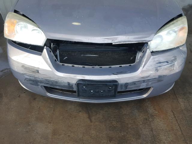 1G1ZS57FX7F269647 - 2007 CHEVROLET MALIBU LS 棕色 照片 9