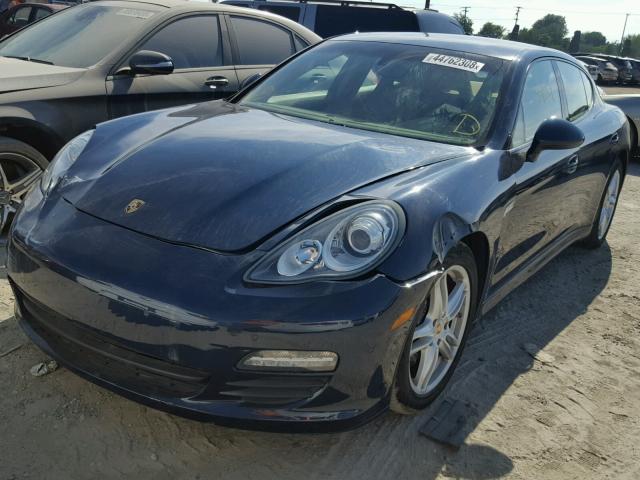 WP0AA2A79BL012528 - 2011 PORSCHE PANAMERA 2 BLUE photo 2