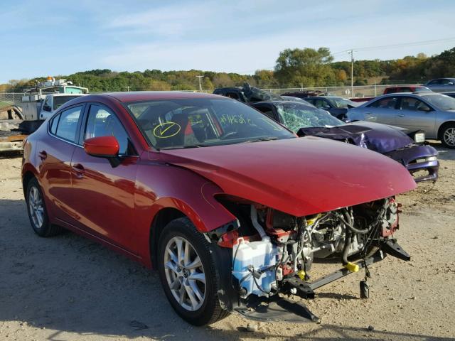 JM1BM1V77E1180491 - 2014 MAZDA 3 TOURING RED photo 1