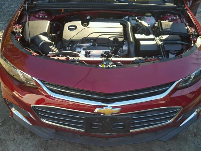 1G1ZD5ST0JF115821 - 2018 CHEVROLET MALIBU LT BURGUNDY photo 7