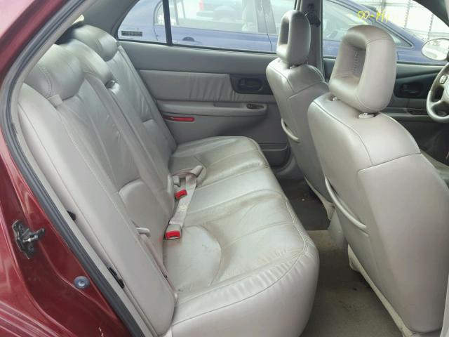 2G4WB55K7Y1301257 - 2000 BUICK REGAL LS MAROON photo 6