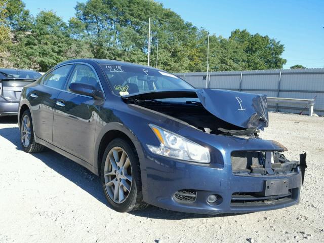 1N4AA5AP3DC801364 - 2013 NISSAN MAXIMA S BLUE photo 1