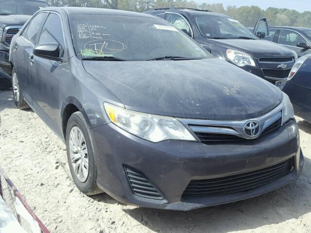 4T1BF1FK5CU055784 - 2012 TOYOTA CAMRY GRAY photo 1