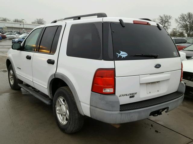 1FMZU62E22ZA89118 - 2002 FORD EXPLORER X WHITE photo 3