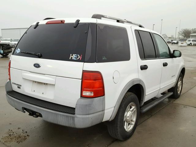 1FMZU62E22ZA89118 - 2002 FORD EXPLORER X WHITE photo 4