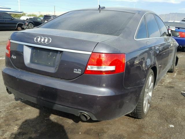 WAUDG74F45N087302 - 2005 AUDI A6 3.2 QUA GRAY photo 4