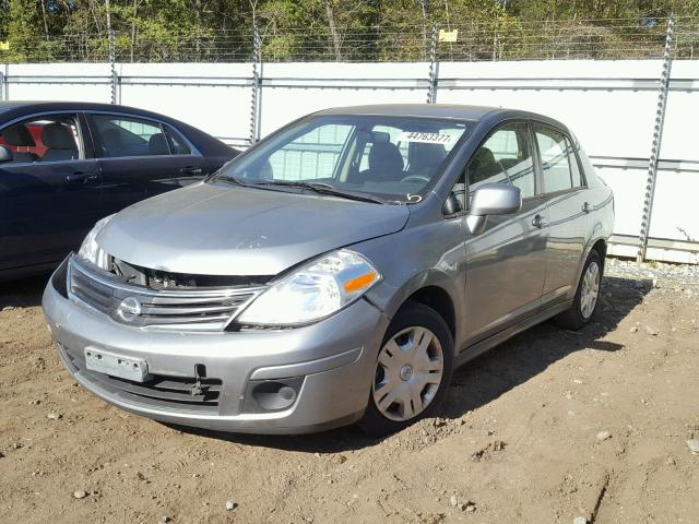 3N1BC1AP3AL422269 - 2010 NISSAN VERSA S SILVER photo 2