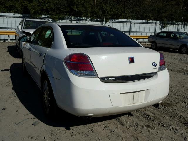 1G8ZV57757F276054 - 2007 SATURN AURA XR WHITE photo 3