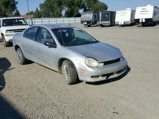 1P3ES46C11D102569 - 2001 PLYMOUTH NEON BASE 银色 照片 1