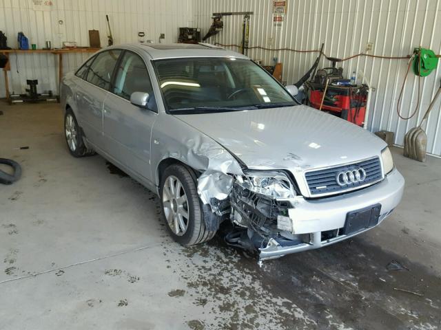 WAULD64B94N087919 - 2004 AUDI A6 2.7T QU SILVER photo 1