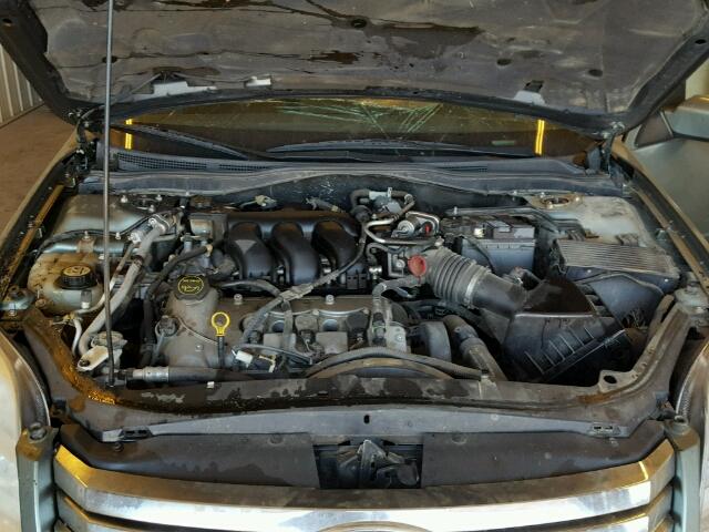 3FAFP07106R163945 - 2006 FORD FUSION SE GREEN photo 7