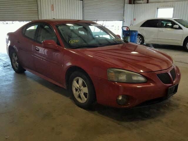2G2WP552261248278 - 2006 PONTIAC GRAND PRIX RED photo 1